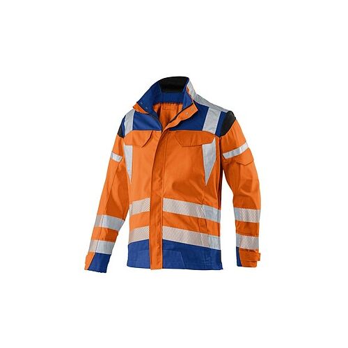 KÜBLER® unisex Warnjacke REFLECTIQ orange, kornblau Größe 27