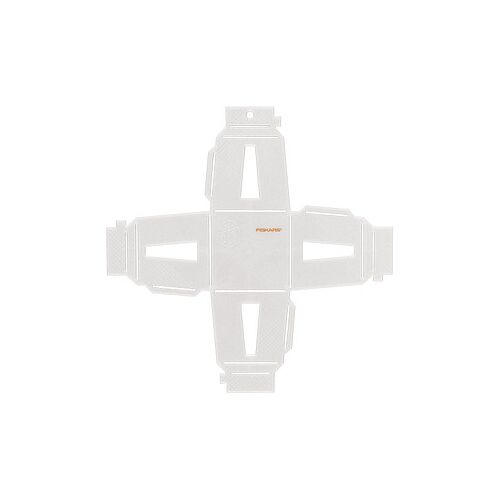 FISKARS® Stanzschablone 3D Laternen Vorlage weiß