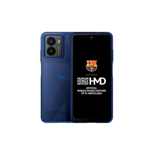 HMD Fusion Casual Outfit Handy-Cover für HMD Fusion blau