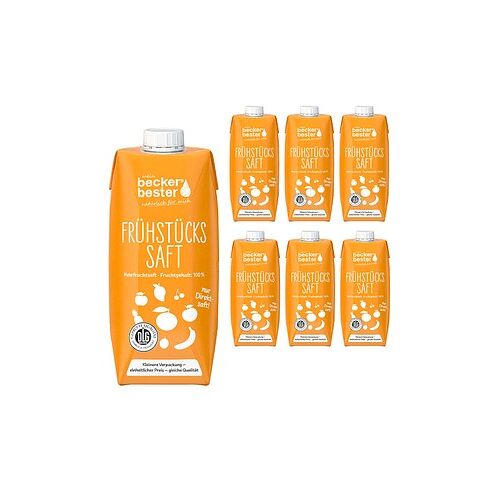 beckers bester Frühstückssaft Direktsaft 6x 0,75 l