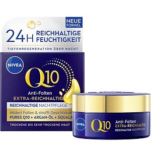 NIVEA Q10 Anti-Falten EXTRA-REICHHALTIG Gesichtscreme 50,0 ml NIVEA Q10 Anti-Falten EXTRA-REICHHALTIG Gesichtscreme 50,0 ml
