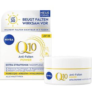 NIVEA Q10 Anti-Falten POWER LSF 30 Gesichtscreme 50,0 ml NIVEA Q10 Anti-Falten POWER LSF 30 Gesichtscreme 50,0 ml