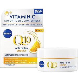 NIVEA Q10 Anti-Falten ENERGY LSF 15 Gesichtscreme 50,0 ml NIVEA Q10 Anti-Falten ENERGY LSF 15 Gesichtscreme 50,0 ml
