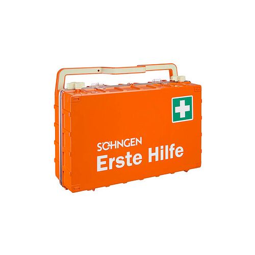 SÖHNGEN Erste-Hilfe-Koffer DYNAMIC-GLOW L Norm Plus DIN 13169 orange