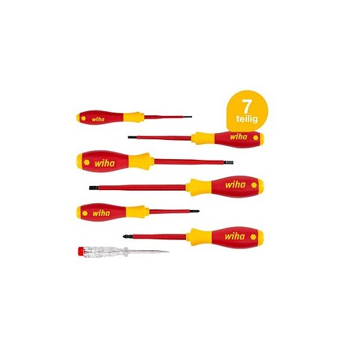 wiha Schraubendreher-Set SoftFinish® electric SL/PH 00834 7-tlg.