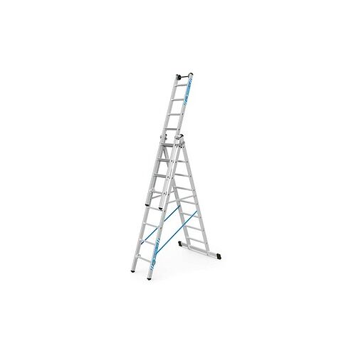 ZARGES Vielzweckleiter Skymaster Plus X silber 3x 8 Sprossen, H: 581,0 cm