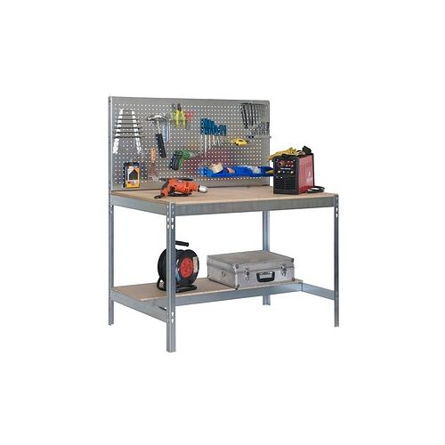 Simonrack Werkbank-Set SIMONWORK BT2 grau 91,0 x 61,0 x 144,5 cm