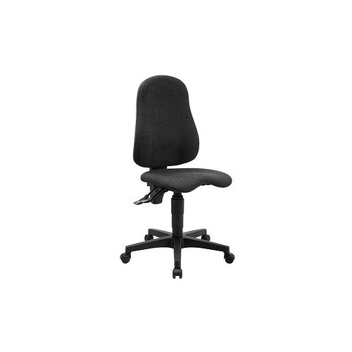 Topstar Bürostuhl Ortho Point, PO90G22 Stoff anthrazit, Gestell schwarz