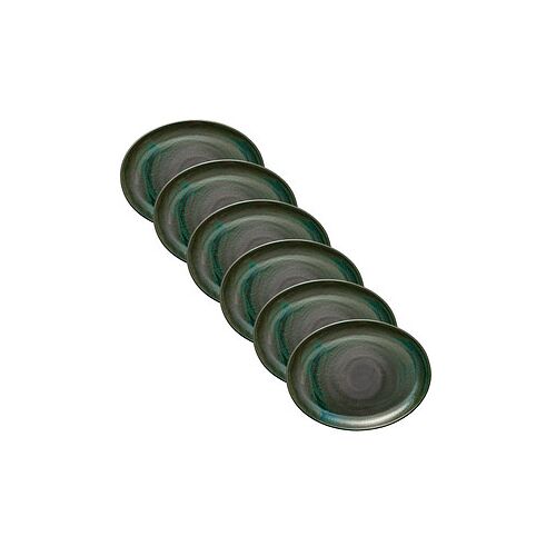 HEART & SOUL Servierplatten Perfect Match Avocado grün 36,0 x 28,0 cm, 6 St.