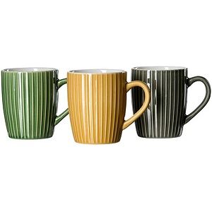 Ritzenhoff & Breker Kaffeebecher Umea grün, gelb, grau 350,0 ml, 3 St. Ritzenhoff & Breker Kaffeebecher Umea grün, gelb, grau 350,0 ml, 3 St.