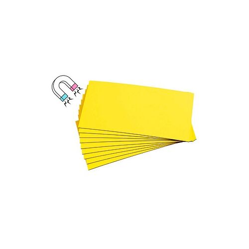 EICHNER Magnetschilder gelb 4,0 x 7,5 cm, 300 St.