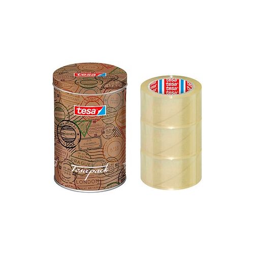 tesa Packbänder 4195 Dose 2026 transparent 50,0 mm x 66,0 m 3 Rollen