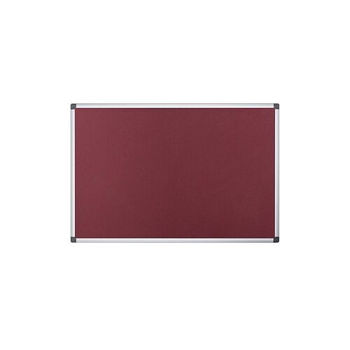 Bi-Office Pinnwand Feuerhemmend 90,0 x 60,0 cm Textil rot