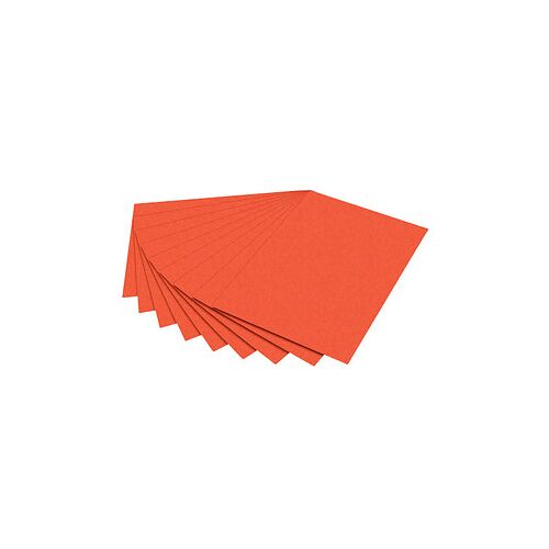 folia Tonpapier orange 130 g/qm 100 St.