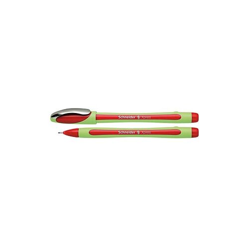 Schneider Xpress Fineliner rot 0,8 mm, 10 St.