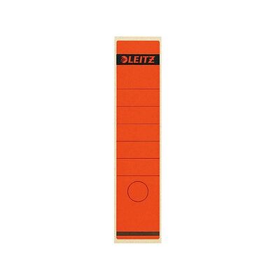 LEITZ Ordneretiketten 1640 rot für 8,0 cm Rückenbreite, 10 St. LEITZ Ordneretiketten 1640 rot für 8,0 cm Rückenbreite, 10 St.