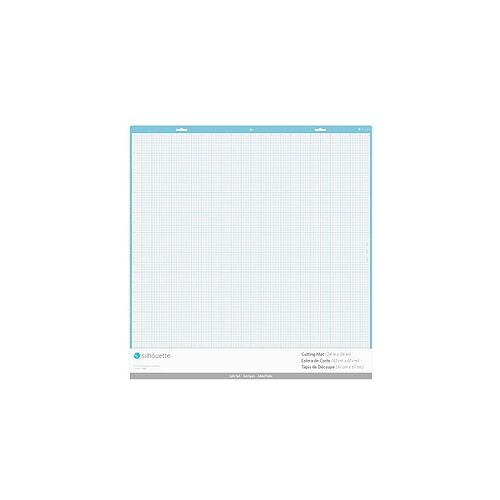 Silhouette CUT-MAT-24X24LT Schneidematte für Schneideplotter leicht klebend 610 x 610 mm (24 x 24 Zoll) , 1 St.