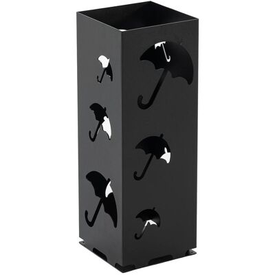Spinder Design Storm Regenschirmständer - Schwarz - Stahl - 18cm x 50cm x 20cm Spinder Design Storm Regenschirmständer - Schwarz - Stahl - 18cm x 50cm x 20cm