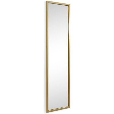 Spinder Design SENZA M2 Wandspiegel - Gold, 46x185cm, Stahl & Glas Spinder Design SENZA M2 Wandspiegel - Gold, 46x185cm, Stahl & Glas