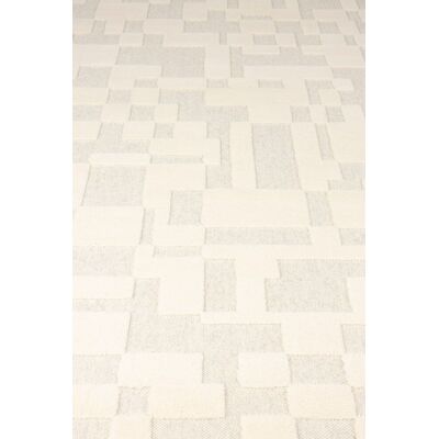 Teppich Bricks 200x300 cm, Grau/Beige aus 100% Wolle von Zuiver Teppich Bricks 200x300 cm, Grau/Beige aus 100% Wolle von Zuiver