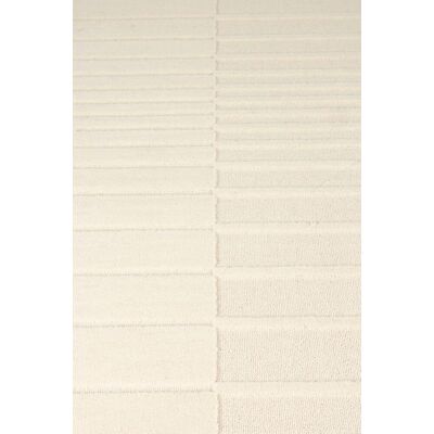 Zuiver Wollteppich Crossing 160x230 cm in Beige mit grafischem Zebra-Muster Zuiver Wollteppich Crossing 160x230 cm in Beige mit grafischem Zebra-Muster