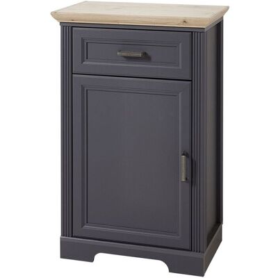 INNOSTYLE - Jasmin - graphit - 1 Tür 1 Schubfach - cabinet INNOSTYLE - Jasmin - graphit - 1 Tür 1 Schubfach - cabinet