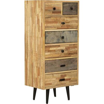 Garden Pleasure YAMUNA Kommode - Holz, 7 Fächer Garden Pleasure YAMUNA Kommode - Holz, 7 Fächer