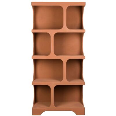 Regal Dundee XL in Terracotta von Dutchbone im modularen Retro-Design Regal Dundee XL in Terracotta von Dutchbone im modularen Retro-Design