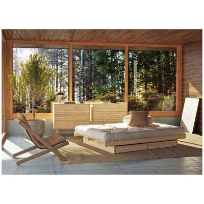 Karup Design Kanso Bett mit Stauraum - Bett, Naturholz, 140x200 cm Karup Design Kanso Bett mit Stauraum - Bett, Naturholz, 140x200 cm