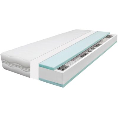 BeCo 7-Zonen-Tonnentaschenfederkern-Matratze "Onyx TFK" – Made in Germany 80x200 H2 BeCo 7-Zonen-Tonnentaschenfederkern-Matratze "Onyx TFK" – Made in Germany 80x200 H2