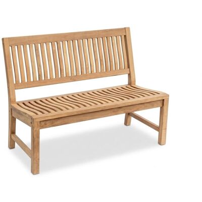 Linder Exclusiv Massive Teakholzbank Kingsbury 120 cm – Gartenbank ohne Armlehne Linder Exclusiv Massive Teakholzbank Kingsbury 120 cm – Gartenbank ohne Armlehne