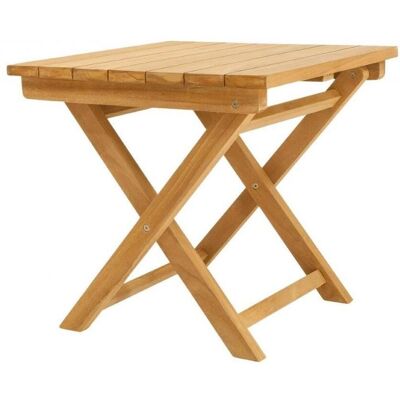 Klapptisch Beistelltisch FIJI Gartenhocker aus Teak von Jan Kurtz Klapptisch Beistelltisch FIJI Gartenhocker aus Teak von Jan Kurtz