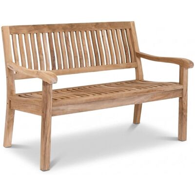 Linder Exclusiv Massive Teakholzbank Kingsbury 150 cm Gartenbank 3-Sitzer Linder Exclusiv Massive Teakholzbank Kingsbury 150 cm Gartenbank 3-Sitzer