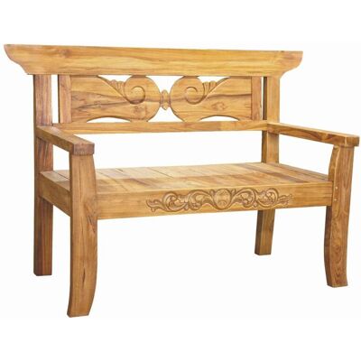 Garden Pleasure Gartenbank Padar 940229 Natur Holz - Gartenbank Garden Pleasure Gartenbank Padar 940229 Natur Holz - Gartenbank