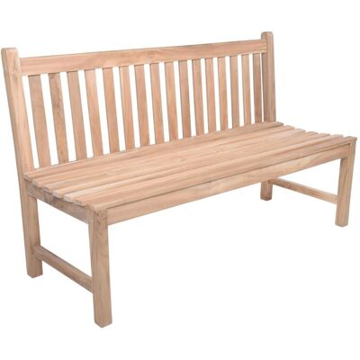 Garden Pleasure Teak Gartenbank SOLO 3-Sitzer 150 cm ohne Armlehne Garden Pleasure Teak Gartenbank SOLO 3-Sitzer 150 cm ohne Armlehne