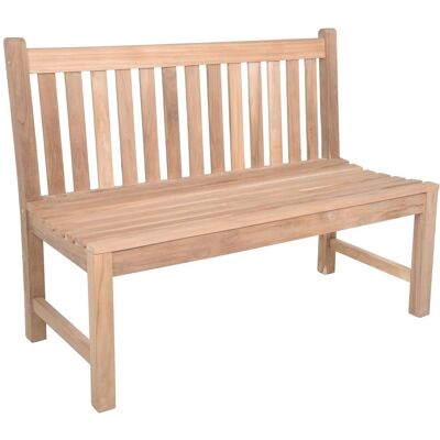 Garden Pleasure Teak Gartenbank SOLO 2-Sitzer 120 cm ohne Armlehne Garden Pleasure Teak Gartenbank SOLO 2-Sitzer 120 cm ohne Armlehne