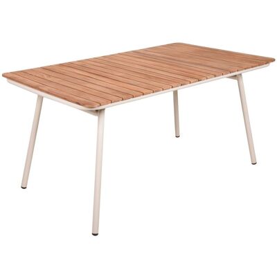 Garden Pleasure Gartentisch Tisch CARMEL mit schöner Teakholzplatte von GardenPleasure Garden Pleasure Gartentisch Tisch CARMEL mit schöner Teakholzplatte von GardenPleasure
