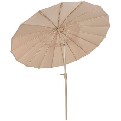 Sunshine Sunbrella Brauner Polyester Parasol - Sonnenschirm Sunshine Sunbrella Brauner Polyester Parasol - Sonnenschirm