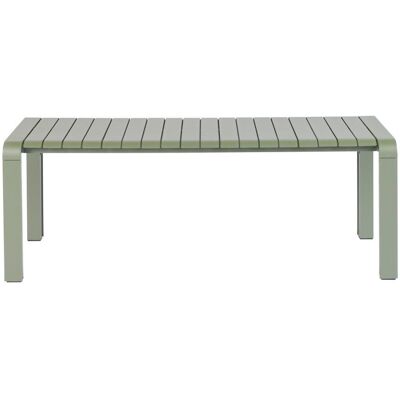 Zuiver Vondel Gartenbank - Aluminium Grün - 129,5x45cm - Gartenbank Zuiver Vondel Gartenbank - Aluminium Grün - 129,5x45cm - Gartenbank