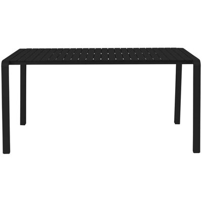 Vondel Schwarzer Gartentisch 168,5x87,2x75 cm - Gartentisch Vondel Schwarzer Gartentisch 168,5x87,2x75 cm - Gartentisch