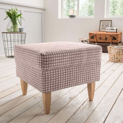Benformato Hocker für Ohrensessel AVERSA Stoff Talento Flamingo Benformato Hocker für Ohrensessel AVERSA Stoff Talento Flamingo
