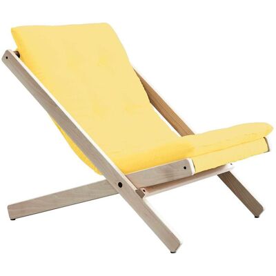 Karup Design Klappsessel BOOGIE Polsterauflage YELLOW Gestell Buche Karup Design Klappsessel BOOGIE Polsterauflage YELLOW Gestell Buche