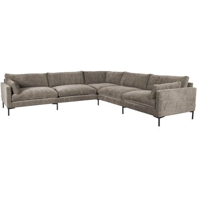 Zuiver Großes 7-Sitzer Stoffsofa - Sofa Zuiver Großes 7-Sitzer Stoffsofa - Sofa