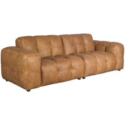 HACKMAN 3-Sitzer Sofa Echtleder Cognac von DUTCHBONE HACKMAN 3-Sitzer Sofa Echtleder Cognac von DUTCHBONE