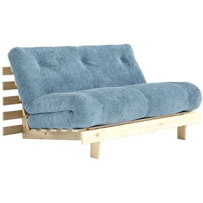 Schlafsofa Klappsofa ROOTS 140 Cord Hazy Blue von KARUP Schlafsofa Klappsofa ROOTS 140 Cord Hazy Blue von KARUP