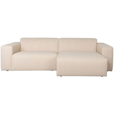 Sofa Milka 3-Sitzer rechts, Sand mit Chaiselongue von Zuiver Sofa Milka 3-Sitzer rechts, Sand mit Chaiselongue von Zuiver