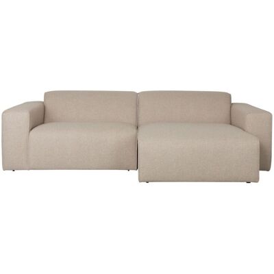 Sofa Milka 3-Sitzer rechts Cappuccino mit Chaiselongue von Zuiver Sofa Milka 3-Sitzer rechts Cappuccino mit Chaiselongue von Zuiver
