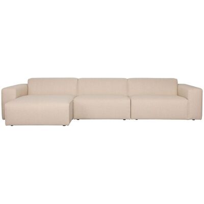 Sofa Milka 4,5-Sitzer links in Sand mit Chaiselongue von Zuiver Sofa Milka 4,5-Sitzer links in Sand mit Chaiselongue von Zuiver