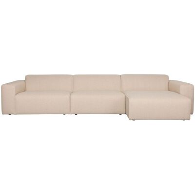 Sofa Milka 4,5-Sitzer mit Chaiselongue in Sand von Zuiver Sofa Milka 4,5-Sitzer mit Chaiselongue in Sand von Zuiver