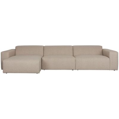 Sofa Milka 4,5-Sitzer links Cappuccino mit Chaiselongue von Zuiver Sofa Milka 4,5-Sitzer links Cappuccino mit Chaiselongue von Zuiver